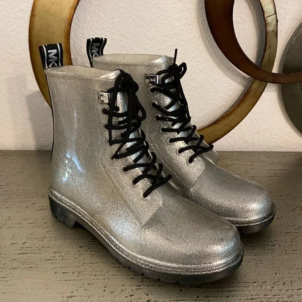 MICHAEL Michael KORS Tavie Logo Tape and Glitter Rain …